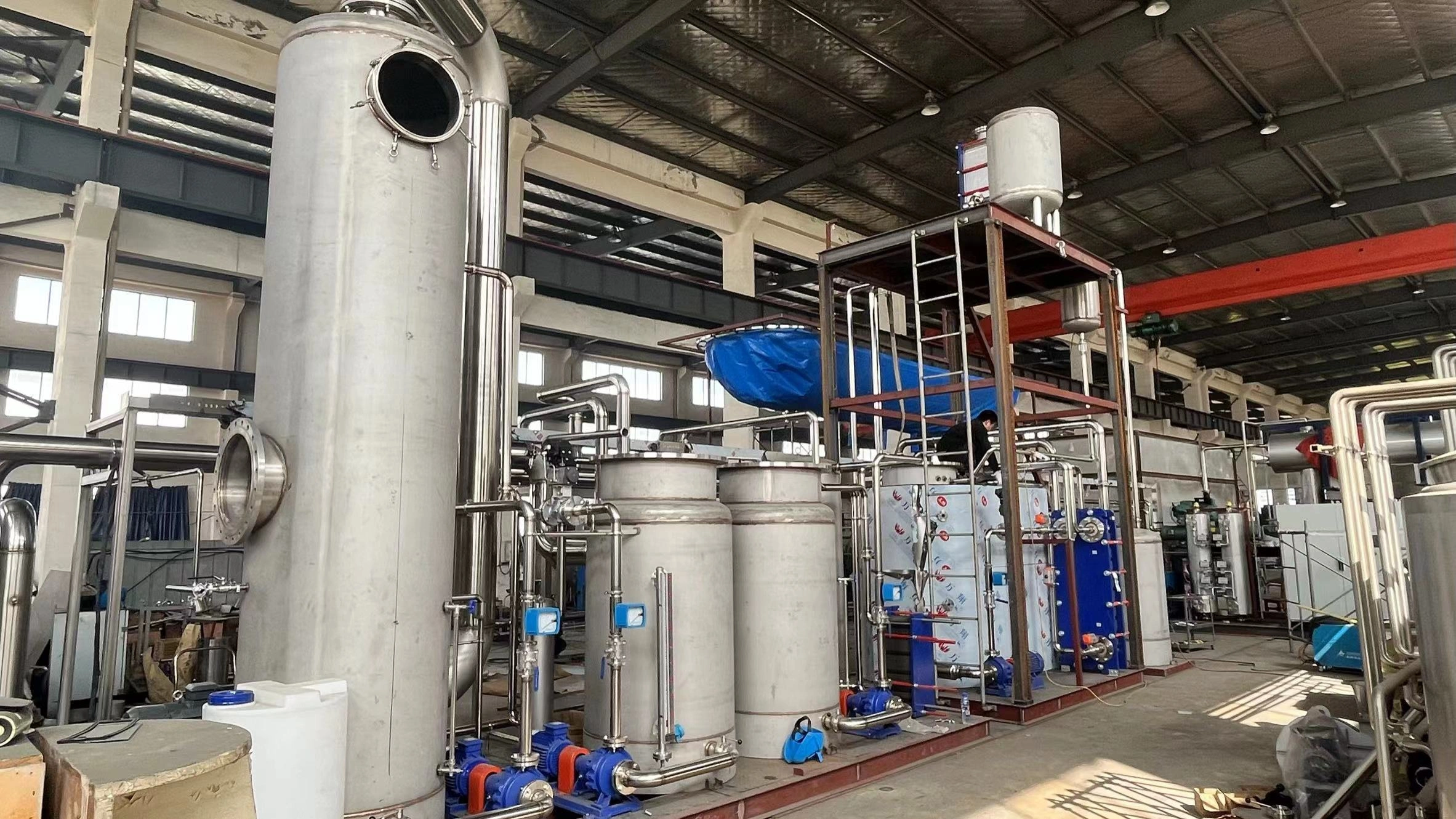 Recovery of CO2 from tail gas of natural gas boiler