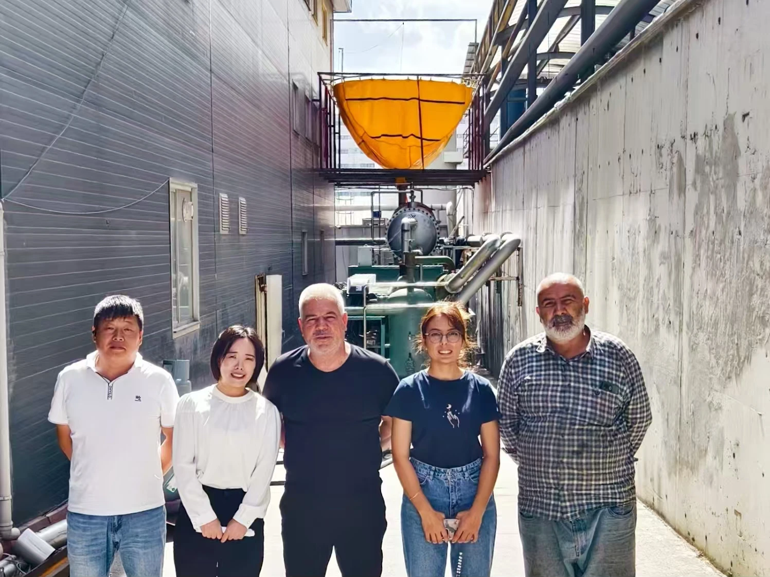 4000kg/h dry ice machine exhaust gas recovery carbon dioxide recovery equipment successfully installed in Türkiye